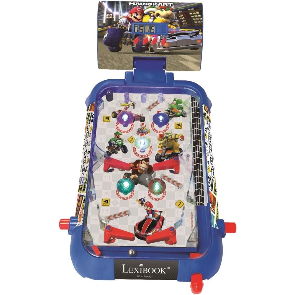Imagen 1 - Juego Pinball De Mesa Electronico Mario Kart