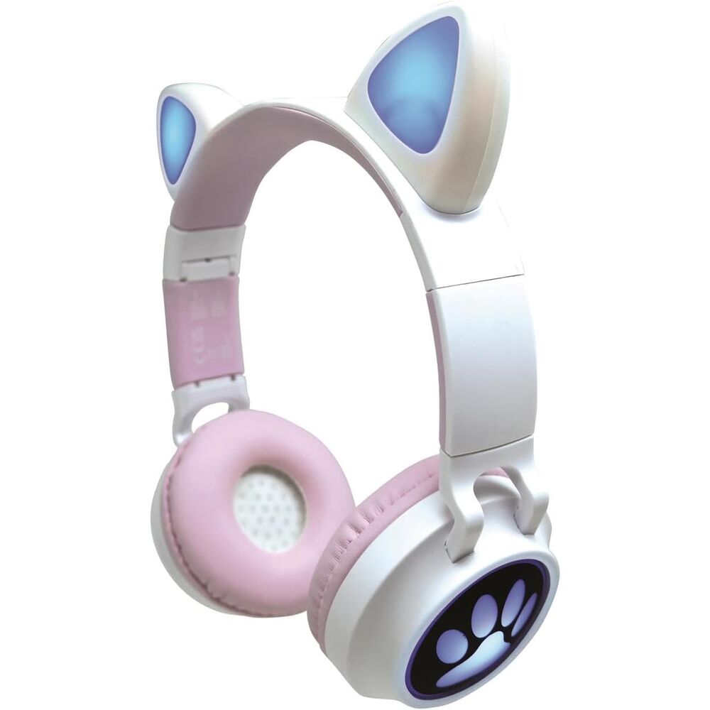 Imagen 1 - Auriculares Inalambricos Luminosos Bluetooth Orejas De Gato