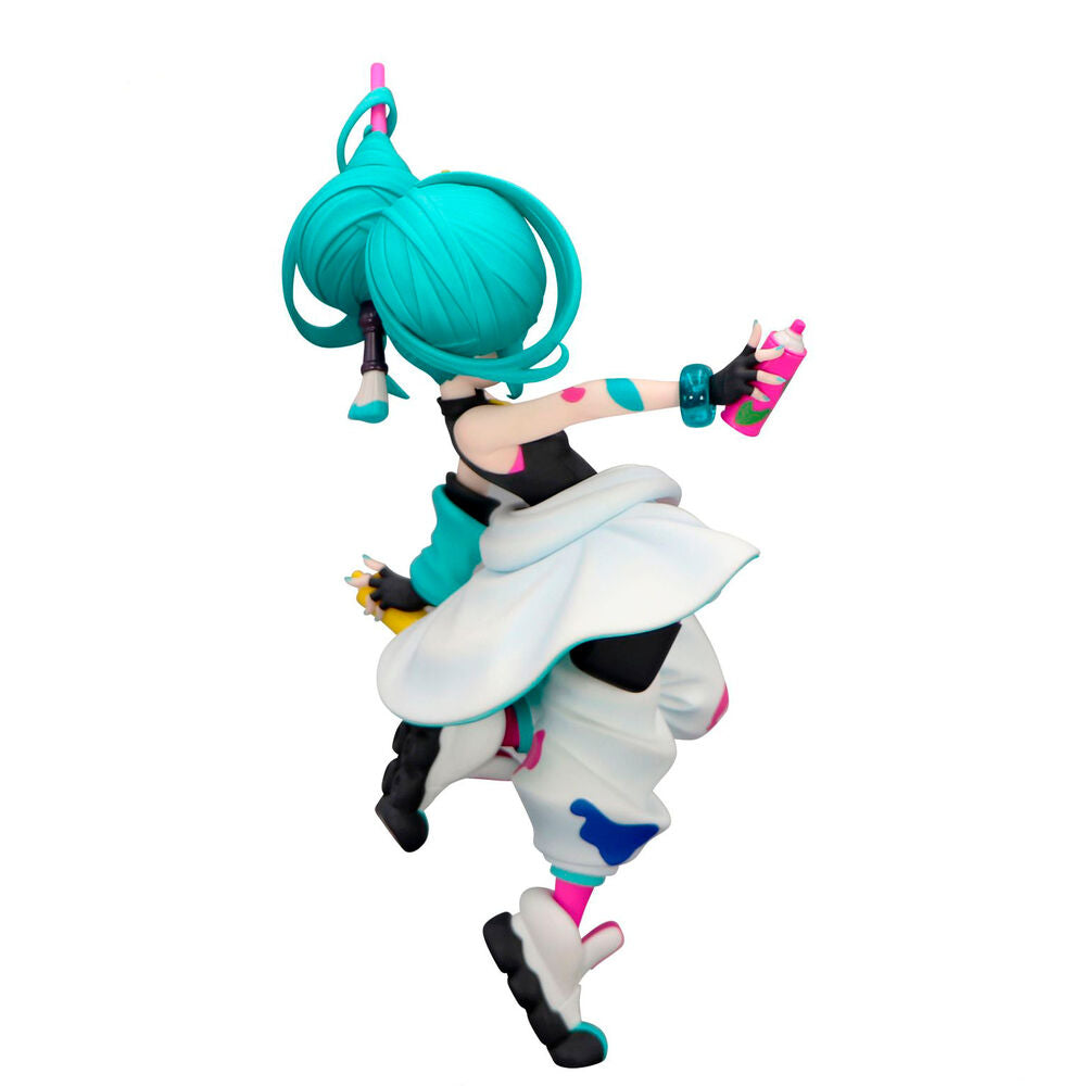 Imagen 2 - Figura Hatsune Miku Paint Girl Trio-try-it Hatsune Miku 19Cm