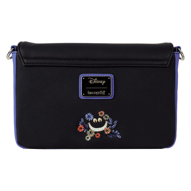 Imagen de Bolso Bandolera Gato Cheshire Alicia En El Pais De Las Maravillas Disney parte de nuestra colección en Espadas y más, sitio oficial.