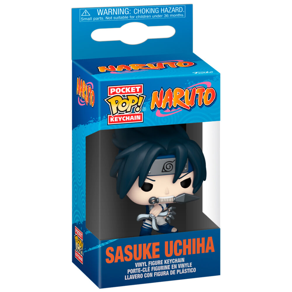 Imagen 2 - Llavero Pocket Pop Naruto Sasuke Uchiha