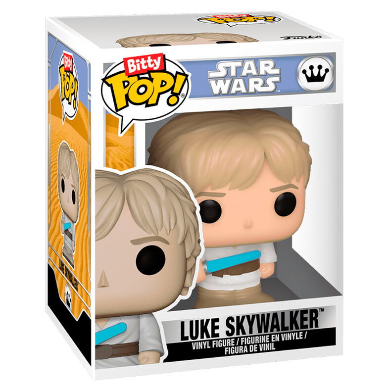 Imagen 3 - Figura Bitty Pop Rides Star Wars Luke Skywalker And Speeder
