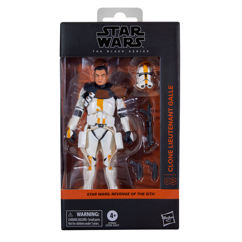 Imagen 1 - Figura Clone Lieutenant Galle Revenge Of The Sith Star Wars 15Cm