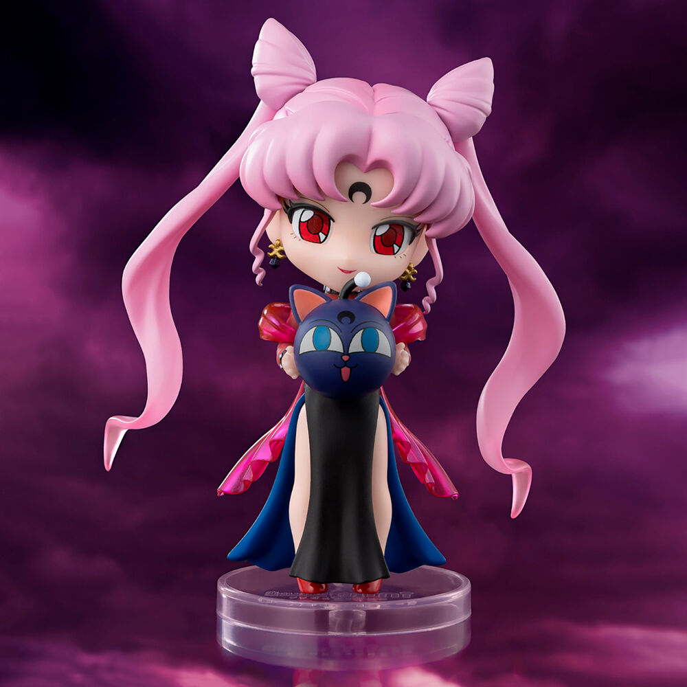 Imagen 5 - Figura Figuarts Mini Black Lady Pretty Guardian Sailor Moon 9Cm