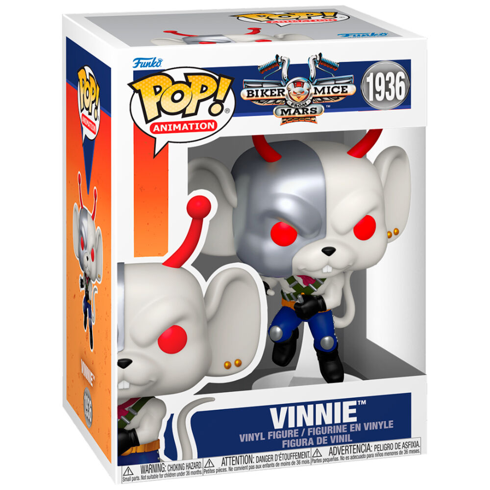 Imagen 1 - Figura Pop Los Motorratones De Marte Vinnie