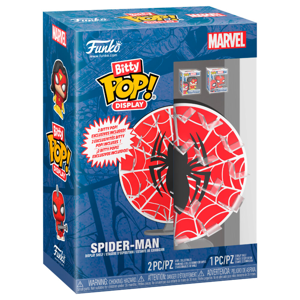 Imagen 2 - Display Bitty Pop Marvel Spider-man Web