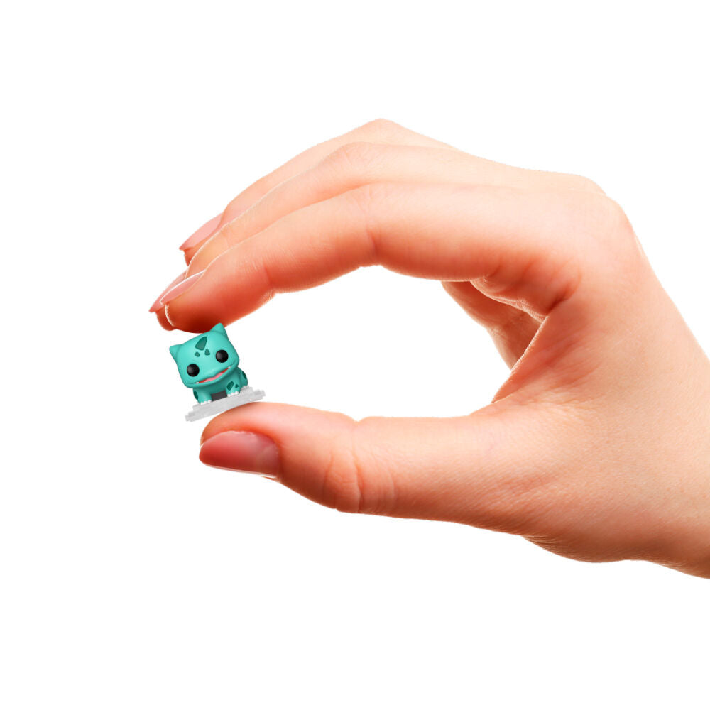 Imagen 1 - Blister 4 Figuras Bitty Pop Pokemon Bulbasaur