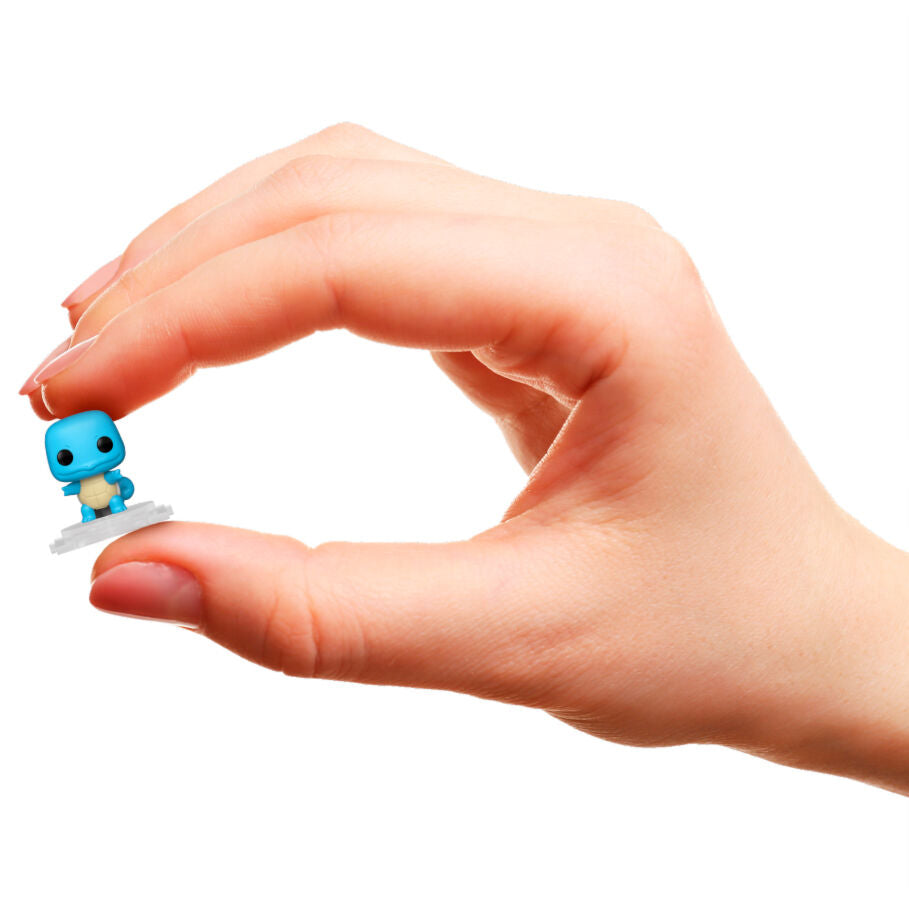Imagen 1 - Blister 4 Figuras Bitty Pop Pokemon Squirtle