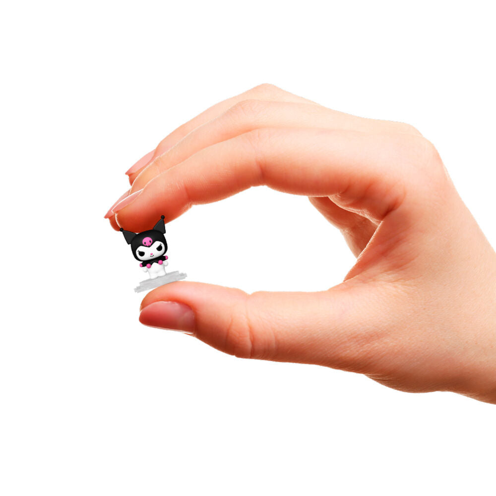 Imagen 1 - Blister 4 Figuras Bitty Pop Hello Kitty And Friends Kuromi