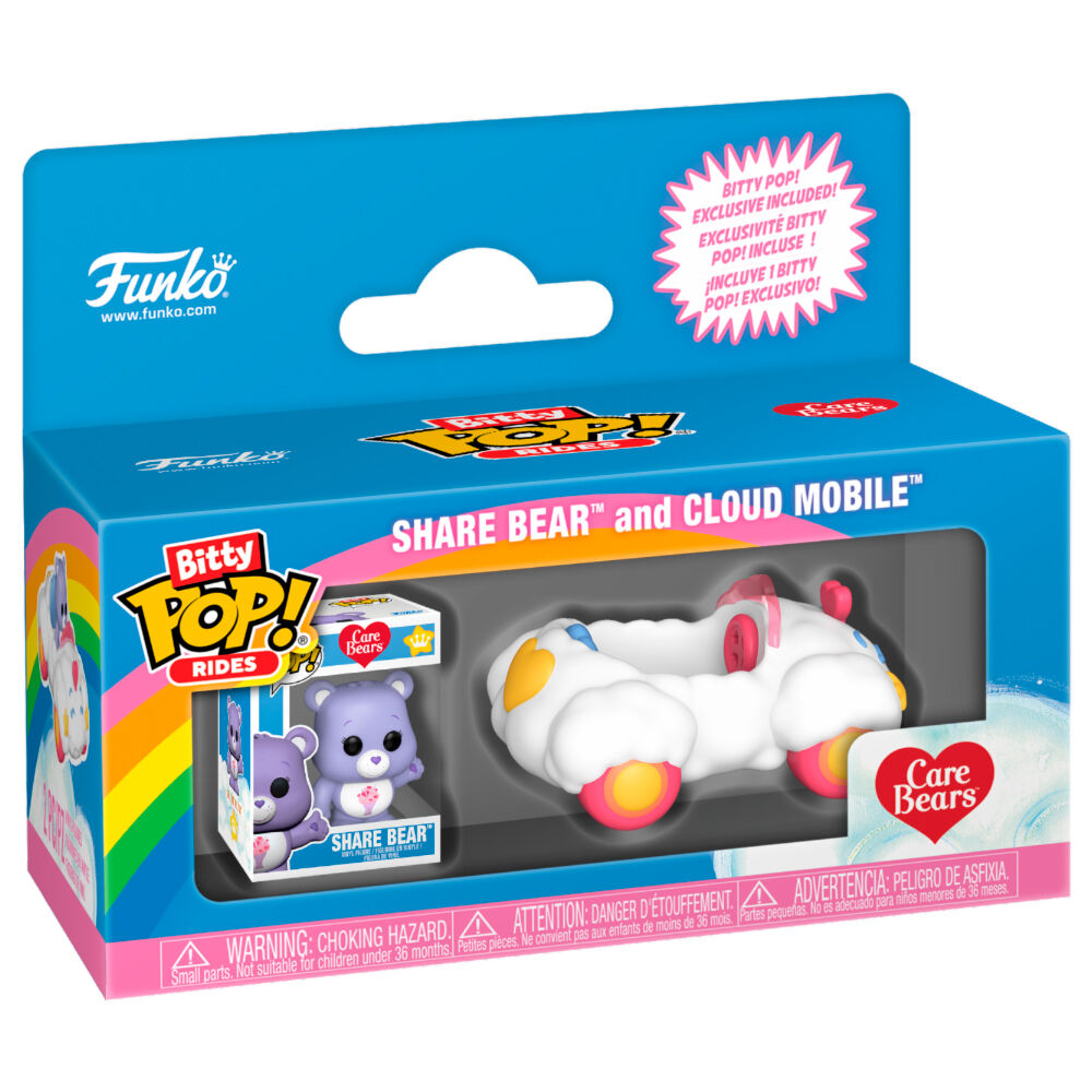 Imagen 2 - Figura Bitty Pop Ride Osos Amorosos Nube Movil