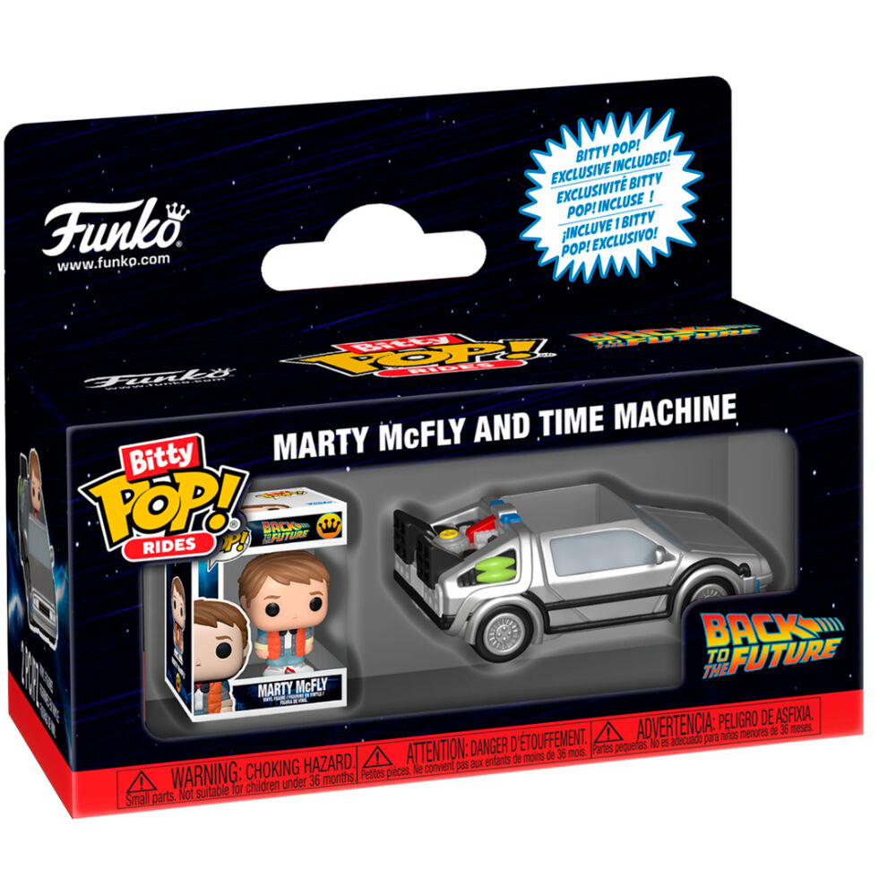 Imagen 2 - Figura Bitty Pop Ride Regreso Al Futuro La Maquina Del Tiempo