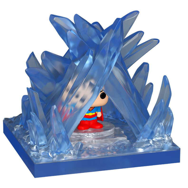 Imagen 1 - Figura Bitty Pop Town Dc Comics Superman Fortaleza De La Soledad