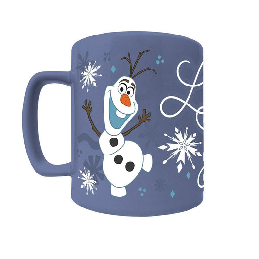 Imagen 1 - Taza Funda De Peluche Olaf Frozen Disney 440Ml