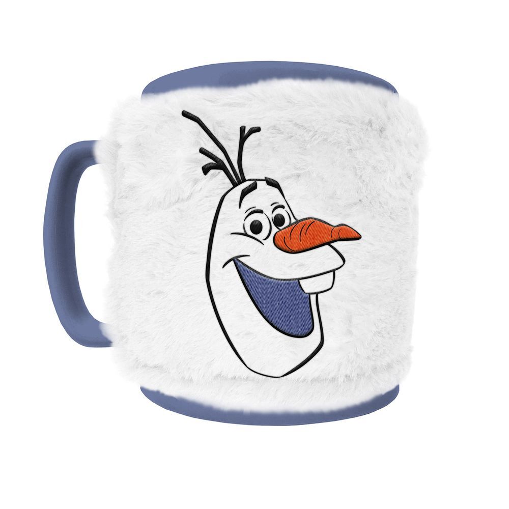 Imagen 2 - Taza Funda De Peluche Olaf Frozen Disney 440Ml