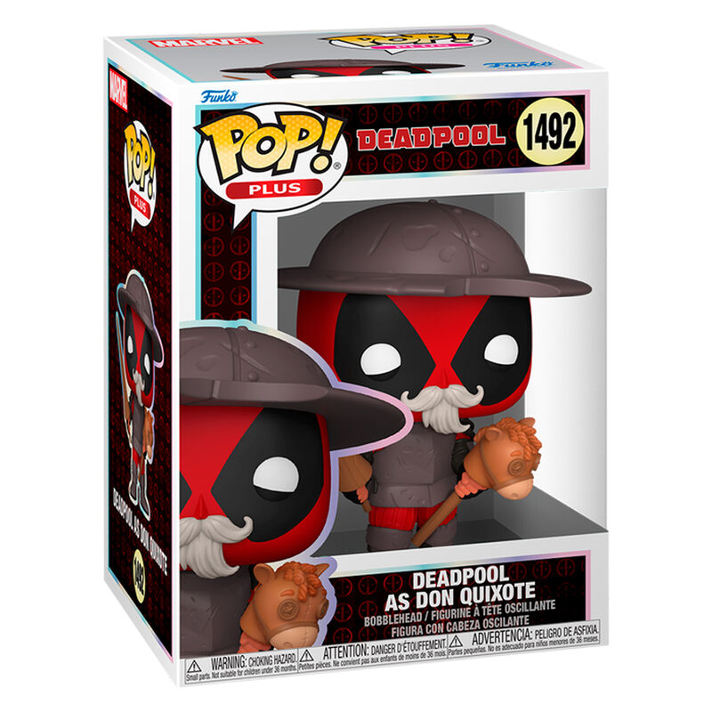 Imagen 2 - Figura Pop Plus Marvel Deadpool - Deadpool As Don Quixote