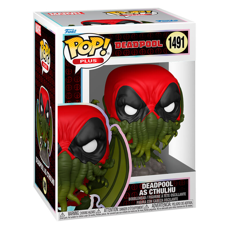 Imagen 2 - Figura Pop Plus Marvel Deadpool - Deadpool As Cthulhu
