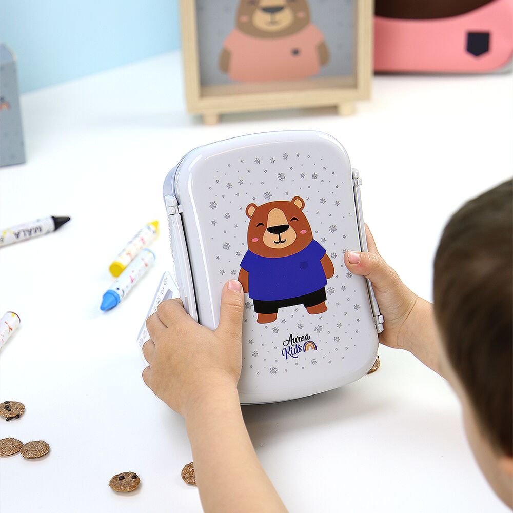 Imagen 3 - Sandwichera Hermetica Con Placa Refrigerante + Cajita Oso