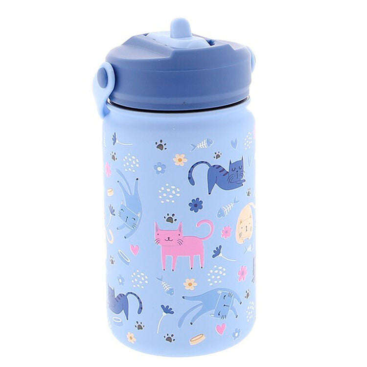 Imagen 1 - Cantimplora Termica Gatos Del Cielo 330Ml