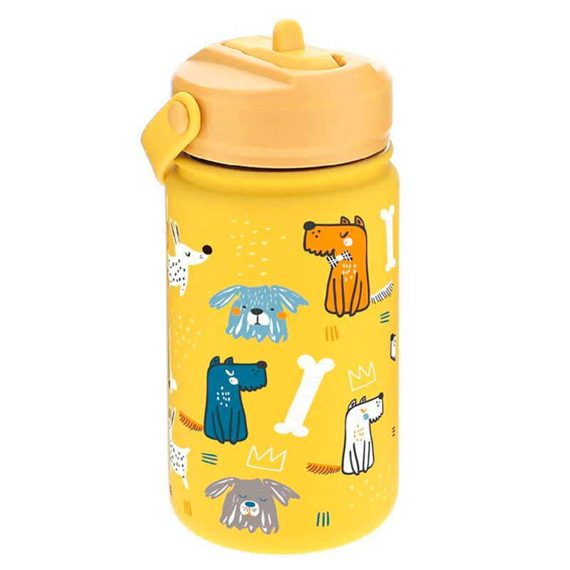 Imagen 2 - Cantimplora Termica Cachorro Mostaza 330Ml