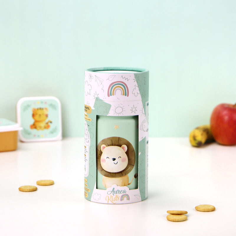 Imagen 3 - Cantimplora Termica Leon Menta 330Ml