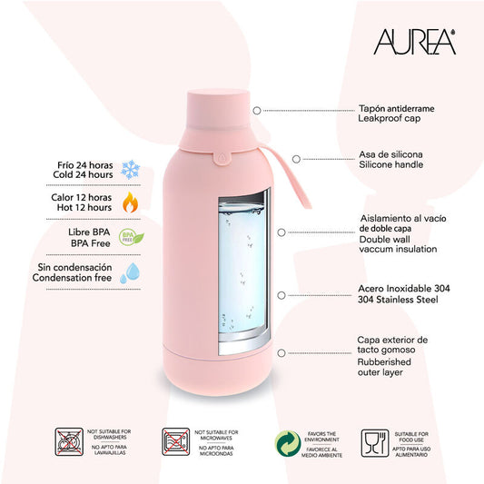 Imagen 2 - Botella Termica Cuento De Hadas Melocoton 500Ml