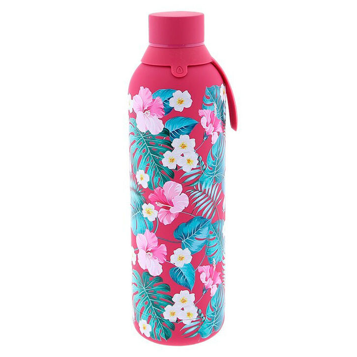 Imagen 1 - Botella Termica Magenta Floral Exotico 710Ml