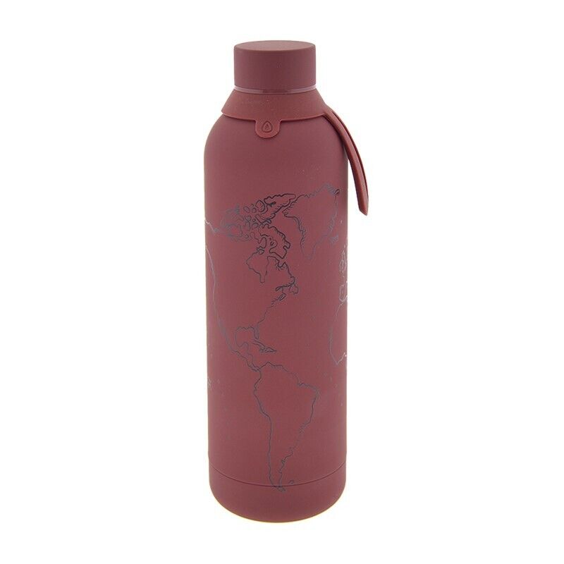 Imagen 1 - Botella Termica Bordeaux World Map 710Ml
