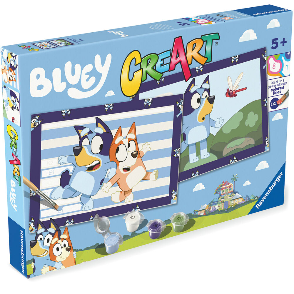 Imagen 3 - Kit De Pintura Creart Bluey