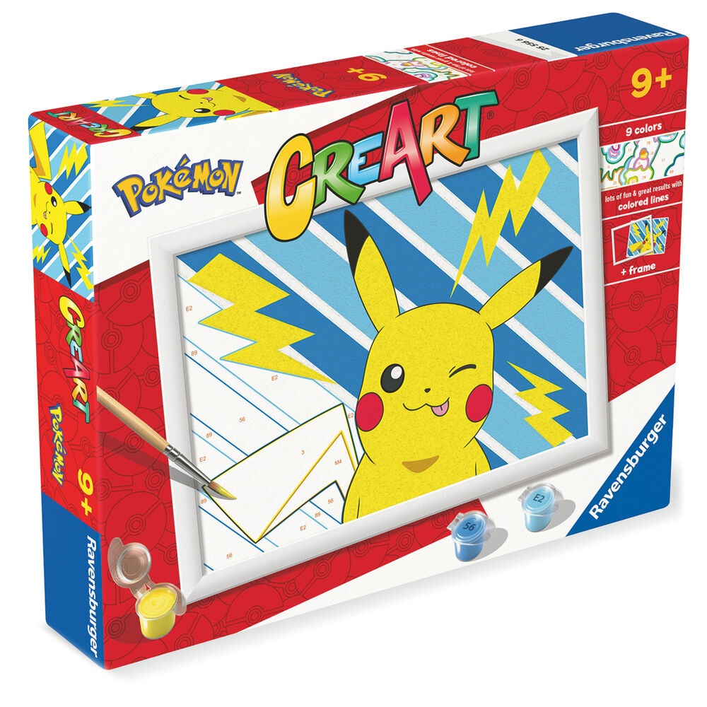 Imagen 3 - Kit De Pintura Creart Pikachu Pokemon