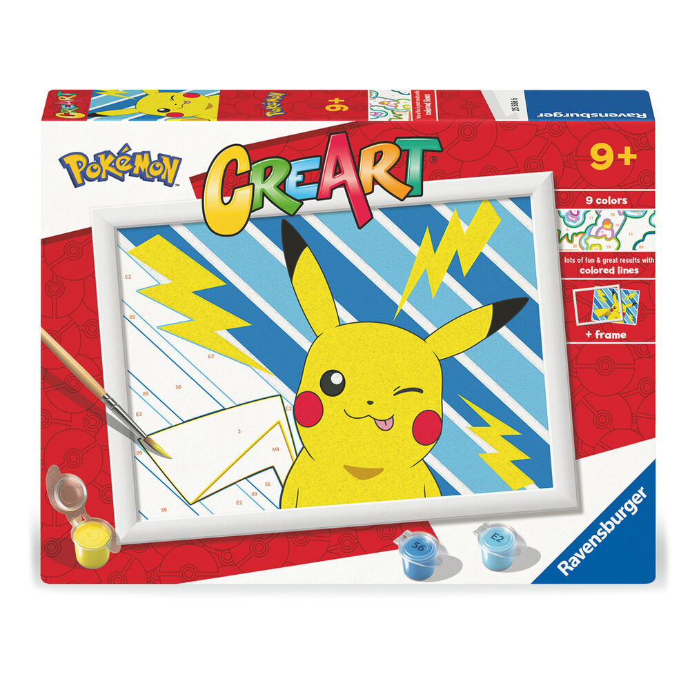 Imagen 1 - Kit De Pintura Creart Pikachu Pokemon