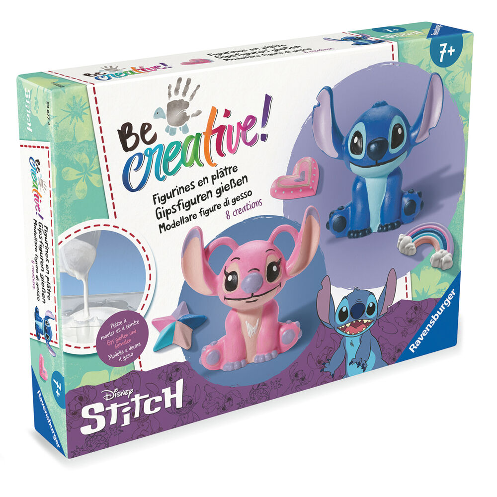 Imagen 3 - Creaciones En Yeso Be Creative Stitch Disney