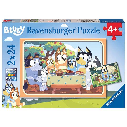 Imagen 1 - Puzzle Bluey 2X24pzs