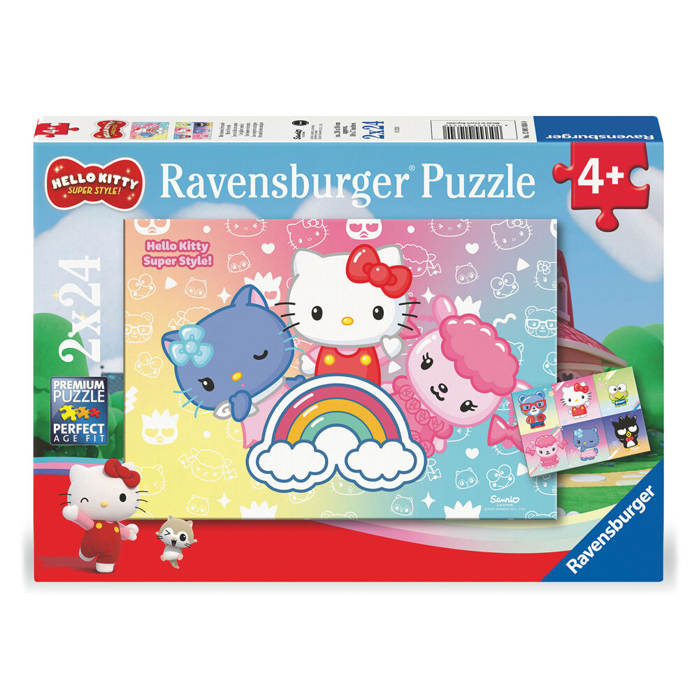Imagen 2 - Puzzle Hello Kitty 2X24pzs