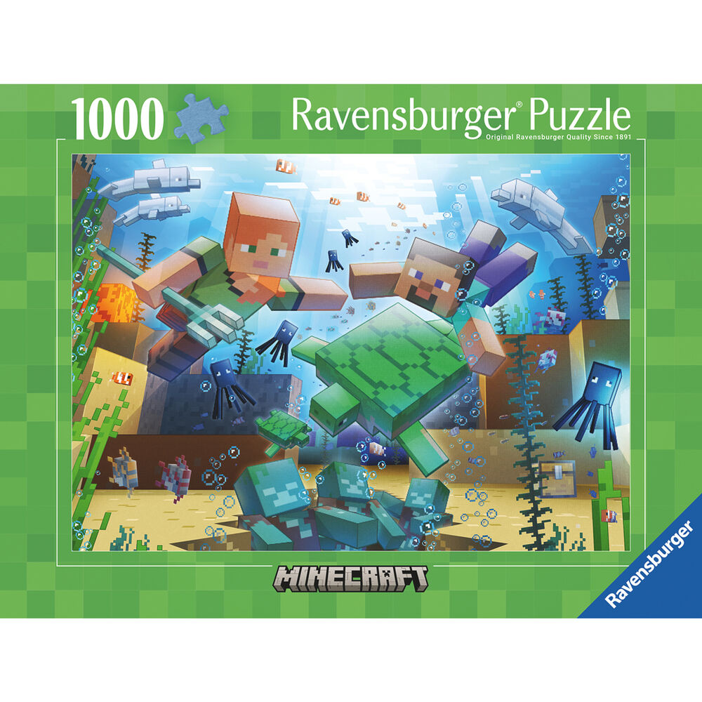 Imagen 1 - Puzzle Minecraft 1000Pzs