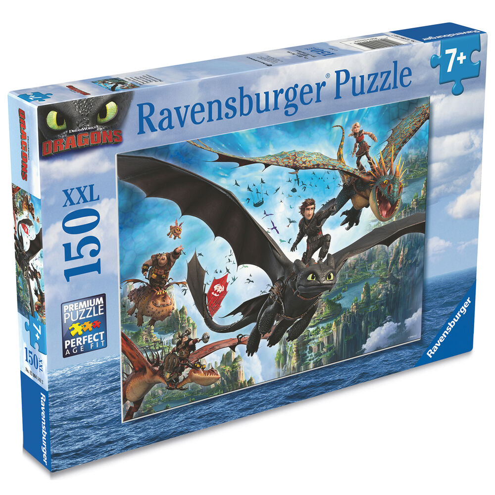 Imagen 1 - Puzzle Como Entrenar A Tu Dragon 2 Xxl 150Pzs