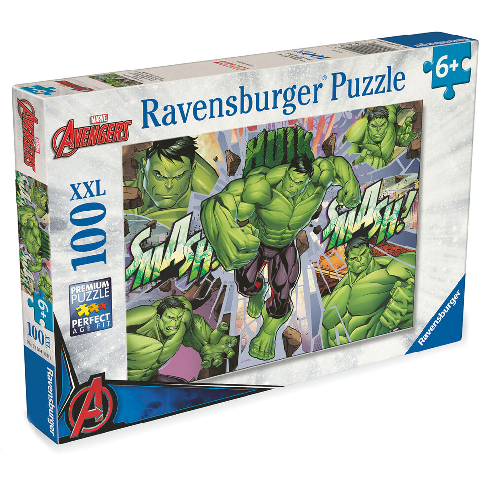 Imagen 2 - Puzzle Hulk Marvel Xxl100pzs