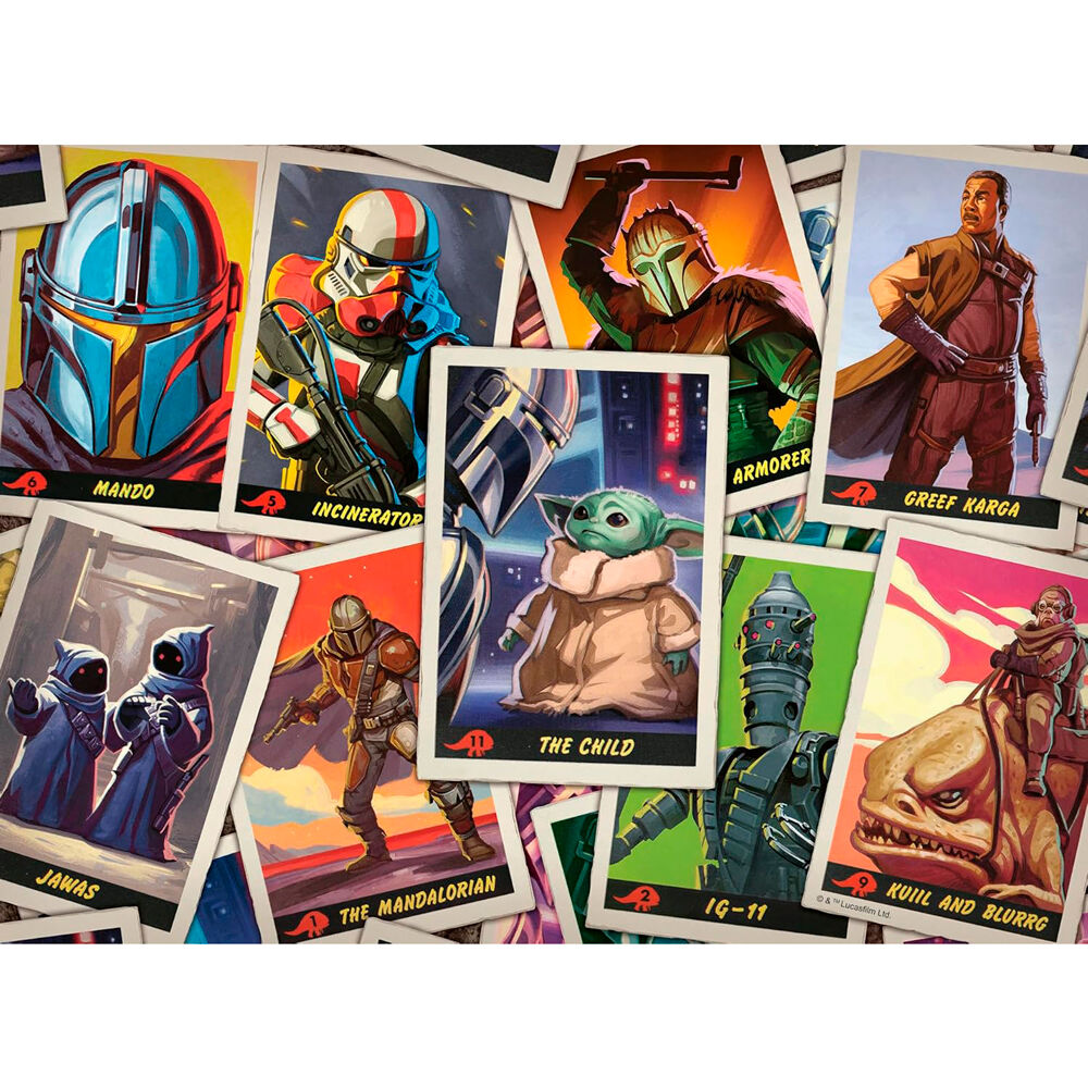 Imagen 2 - Puzzle The Mandalorian Star Wars 500Pzs