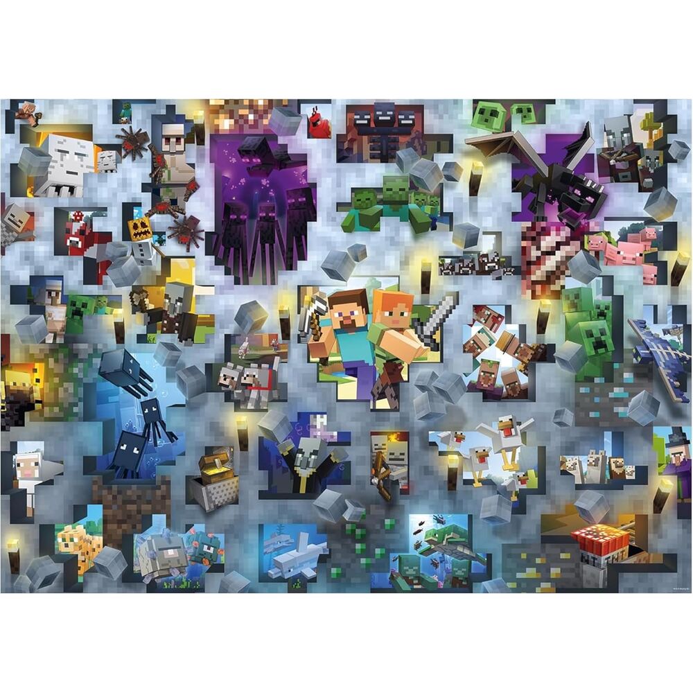 Imagen 1 - Puzzle Minecraft 1000Pzs