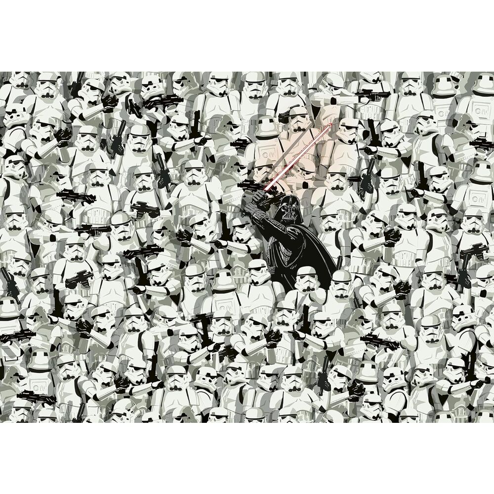 Imagen 1 - Puzzle Star Wars 1000Pzs