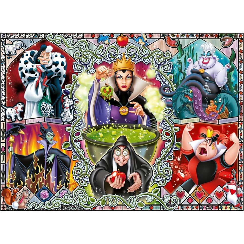 Imagen 1 - Puzzle Villanas Disney 1000Pzs