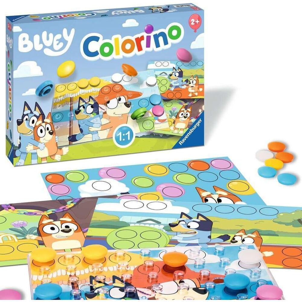 Imagen 2 - Juego Colorino Bluey