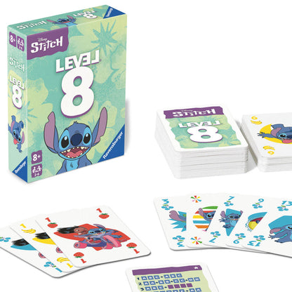 Imagen 1 - Juego De Cartas Level 8 Stitch Disney