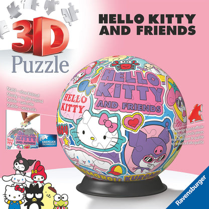 Imagen 4 - Puzzle 3D Hello Kitty 72Pzs