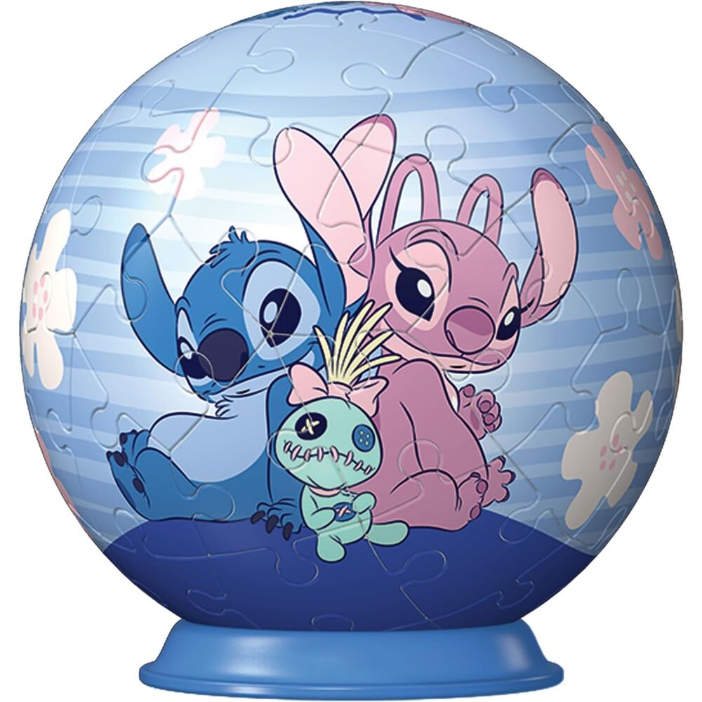 Imagen 2 - Puzzle 3D Angel &#38; Stitch Disney 54Pzs