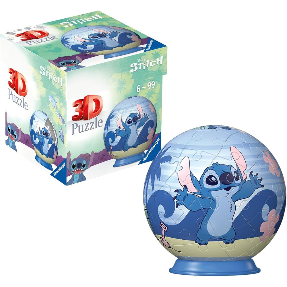 Imagen 2 - Puzzle 3D Stitch Disney 54Pzs