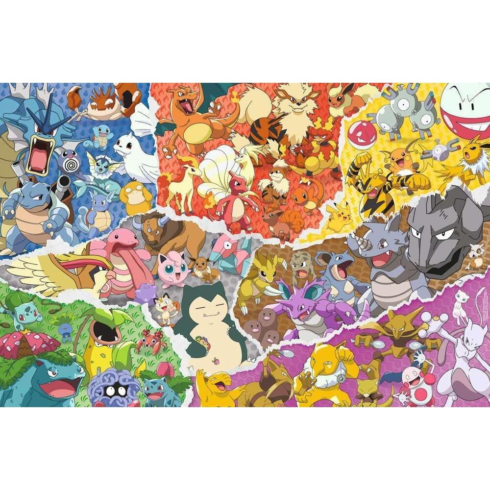 Imagen 1 - Puzzle Pokemon 5000Pzs