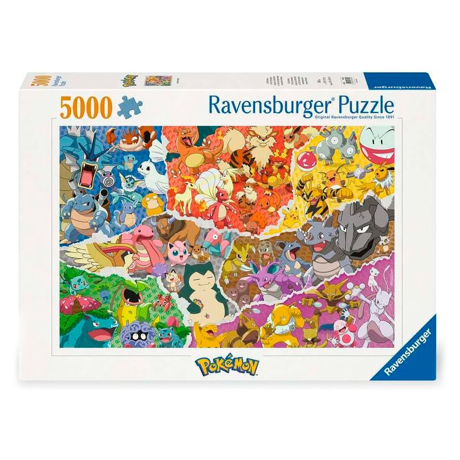 Imagen 2 - Puzzle Pokemon 5000Pzs