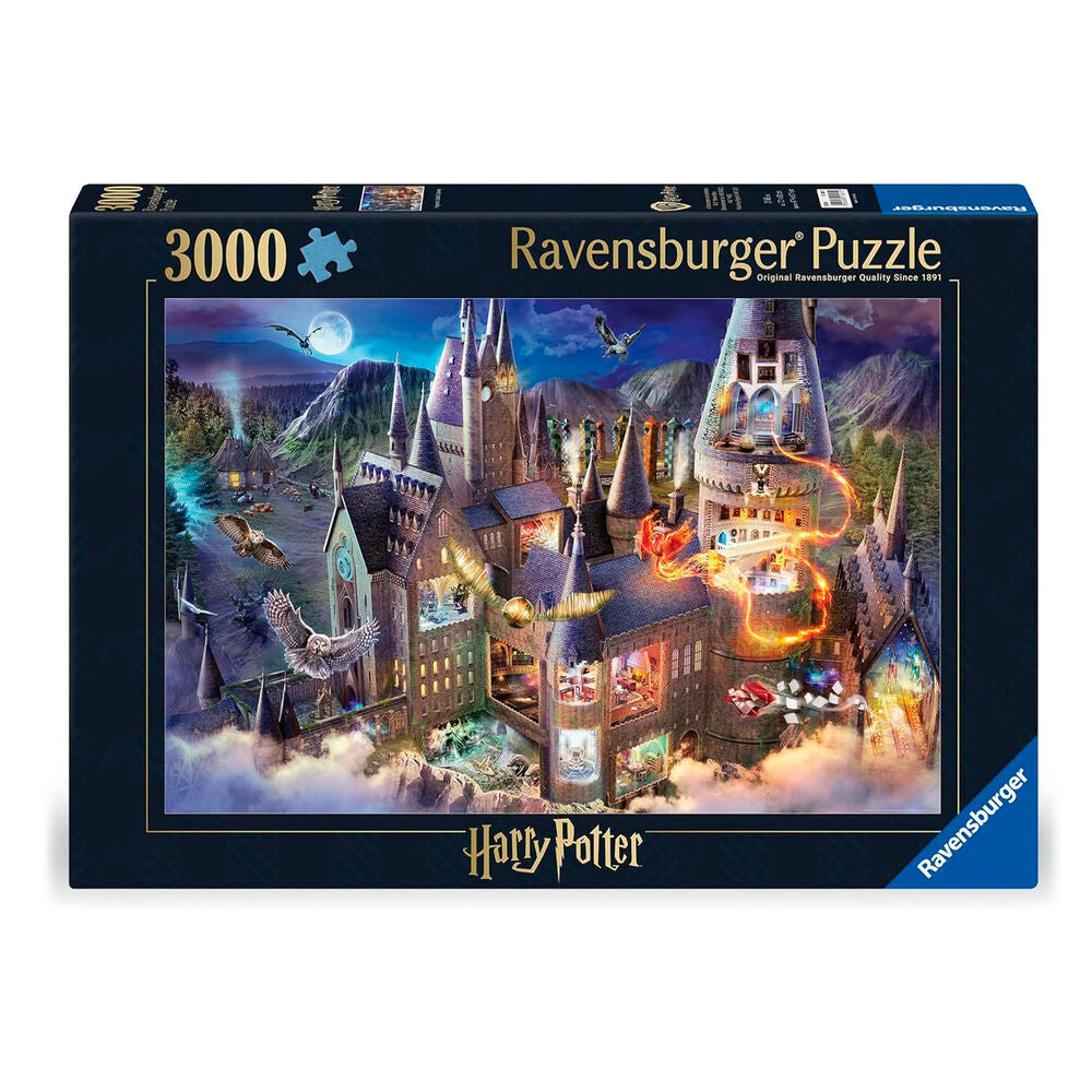 Imagen 1 - Puzzle Harry Potter 3000Pzs