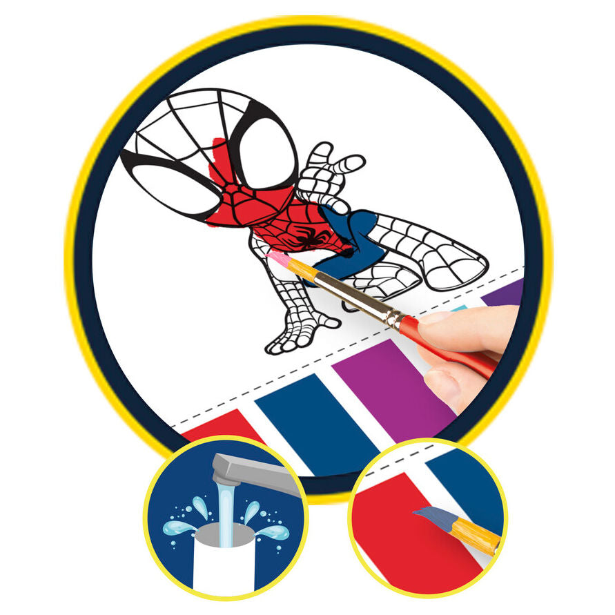 Imagen 3 - Estacion Dibujo Roll & Go Spidey Marvel