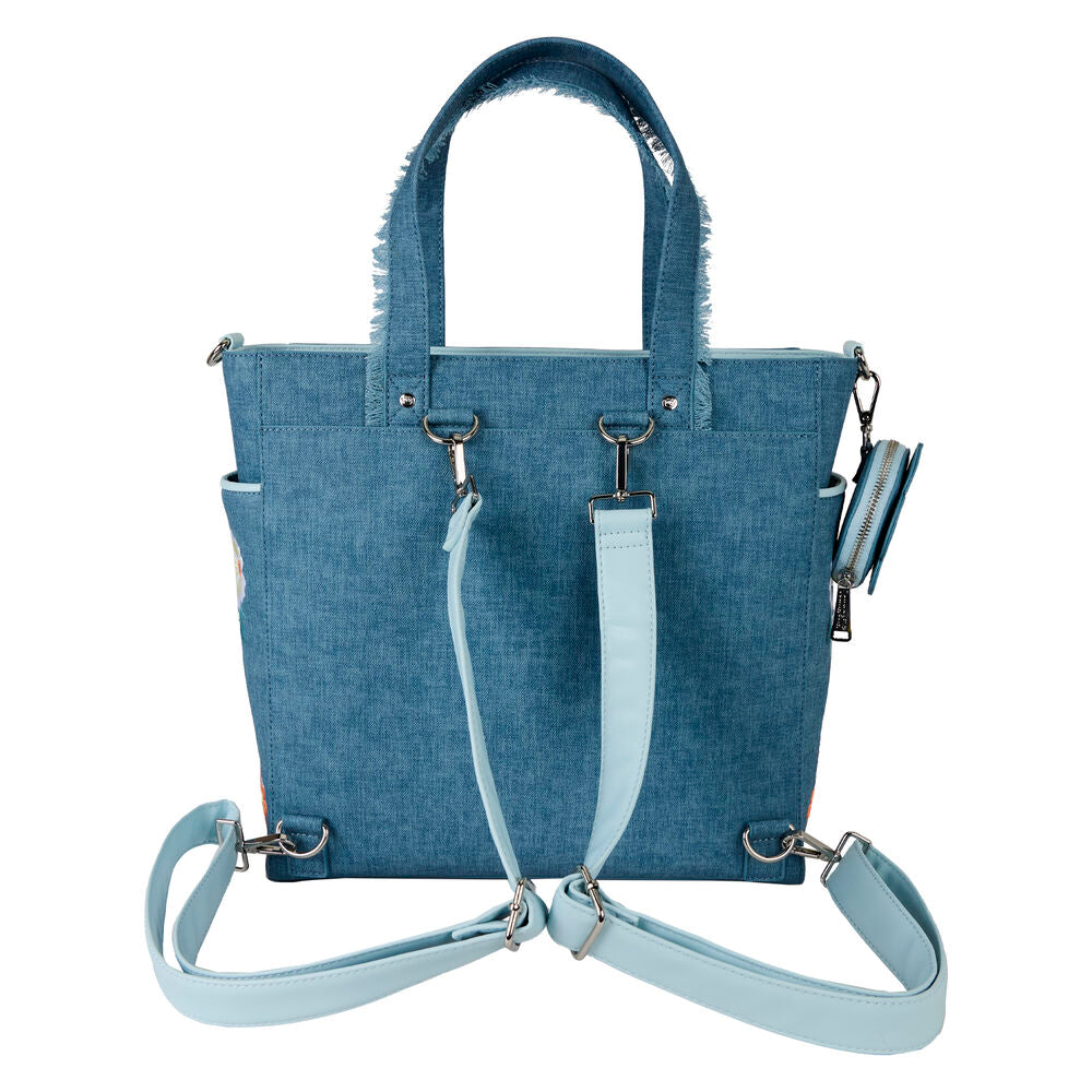 Imagen 4 - Bolso Mochila + Monedero Denim Disney Loungefly